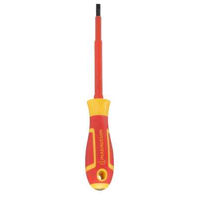Magnusson Flat Head Vde Screwdriver Sl-5.5Mm X 125Mm