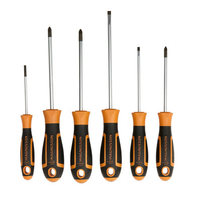 Magnusson 6 Piece Standard Mixed Screwdriver Set