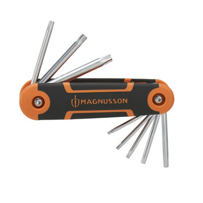 Magnusson Metric Foldable Torx Key (8 Piece) - Hx09