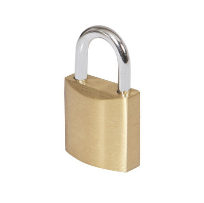 Smith & Locke Brass Open Shackle Padlock (W)30Mm