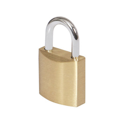 Smith & Locke Brass Open Shackle Padlock (W)40Mm