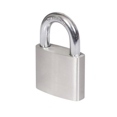 Smith & Locke Aluminium Open Shackle Padlock (W)50Mm