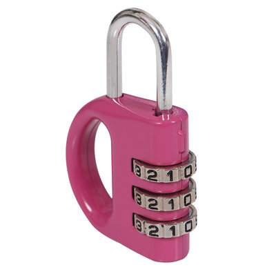 Smith & Locke Master Lock Multicolour Zinc Combination Padlock (H)34Mm (W)32Mm