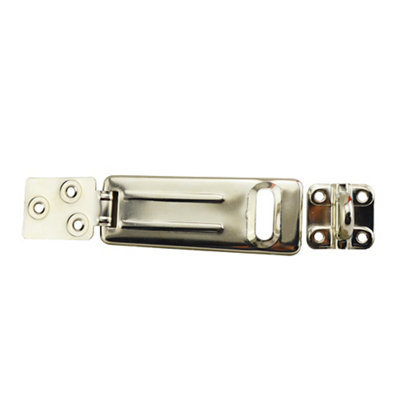 Smith & Locke Galvanised Steel Hasp & Staple, (L)150Mm (W)45Mm