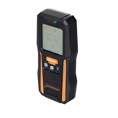Magnusson Black/Orange 3 In 1 Cable, Pipe & Stud Detector