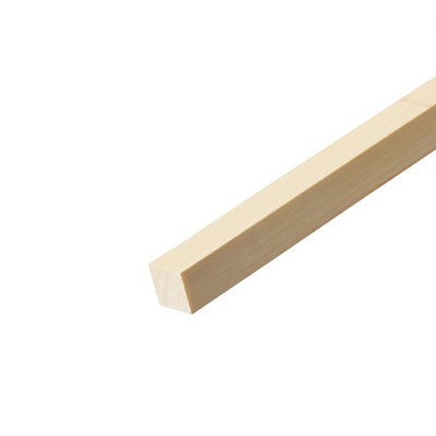 Cheshire Mouldings Smooth Planed Pine Stripwood (L)0.9M (W)25Mm (T)25Mm