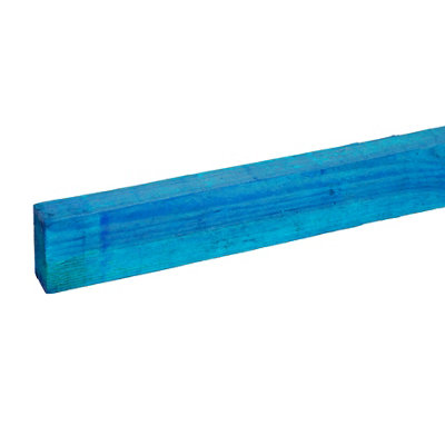 B&Q Planed Treated Whitewood Spruce Batten (L)3M (W)50Mm (T)25Mm