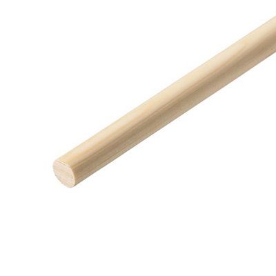 B&Q Pine Dowel (L)2400Mm (Dia)21Mm