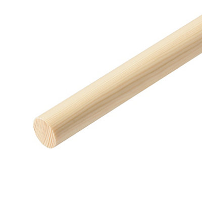 B&Q Pine Dowel Doweling (L)900Mm (W)14Mm (Dia)14Mm