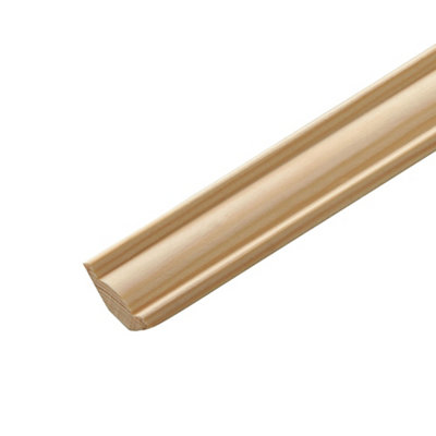 B&Q Pine Cove Moulding (L)2400Mm (W)21Mm (T)21Mm