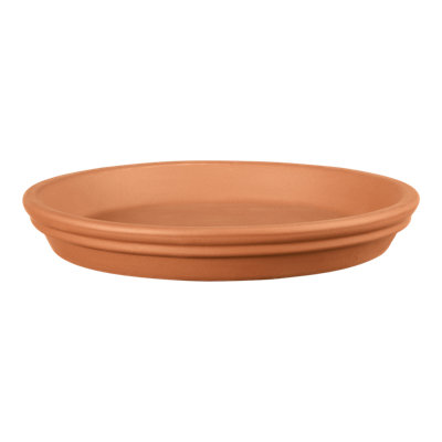 Verve Laleh Terracotta Saucer (Dia)17.4Cm