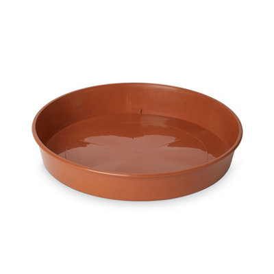 Verve Lei Terracotta Grow Pot Saucer (Dia)24Cm