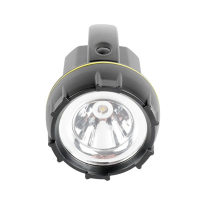 Diall Black Rechargeable 120Lm Led Torch