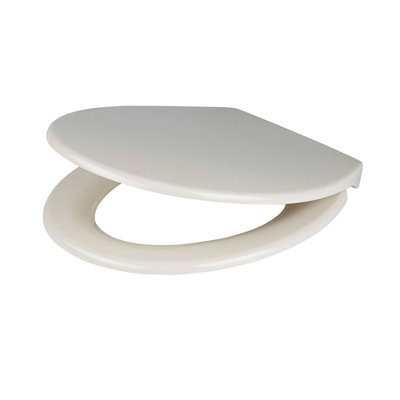 Goodhome Diani Pebble Round Soft Close Toilet Seat