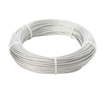 Diall Steel Cable, (L)20M (Dia)2Mm