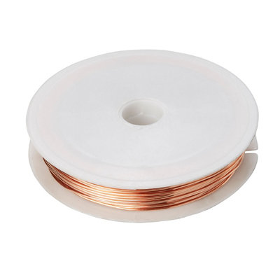 Diall Copper Wire, (L)50M (Dia)0.8Mm