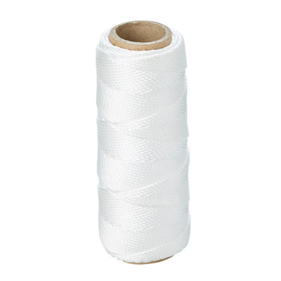Diall White Nylon Twine, (L)50M (Dia)1.5Mm