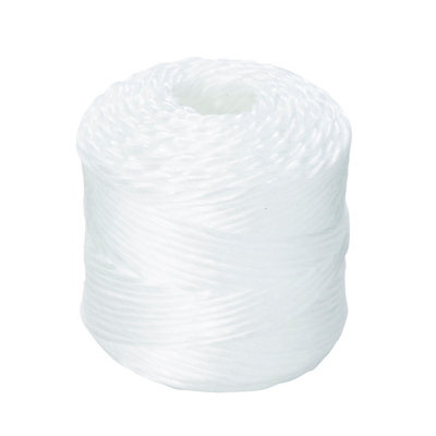 Diall White Polypropylene Twine, (L)90M (Dia)1.6Mm
