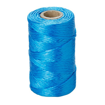 B&Q Blue Polypropylene Twine, (L)80M (Dia)1.8Mm