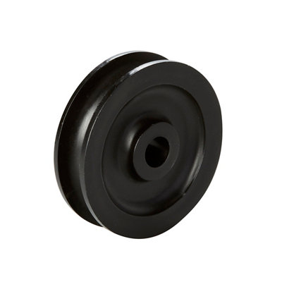 Diall Black 1 Wheel Pulley, (Dia)50Mm