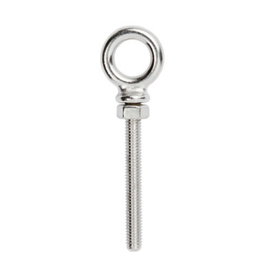 Diall Stainless Steel Eye Bolt (L)60Mm (Dia)6Mm