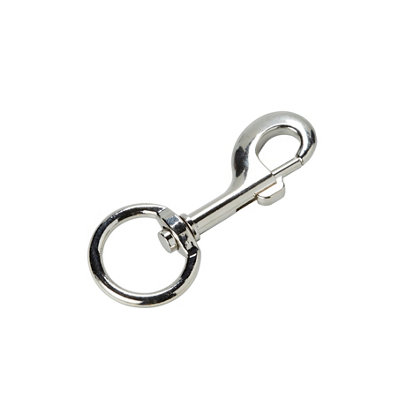 Diall Nickel-Plated Zinc Alloy Swivel Snap Hook (L)90Mm