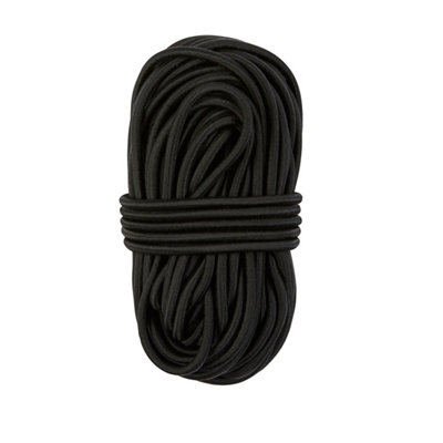 Diall Black Bungee Cord (Dia)4Mm (L)20M