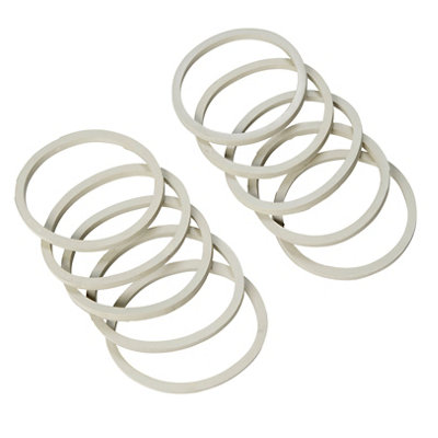 Diall Rubber Elastic Bands, Pack Of 10