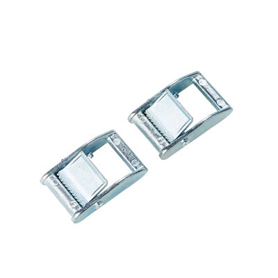 Diall Zinc Alloy Buckle (W)25Mm, Pack Of 2