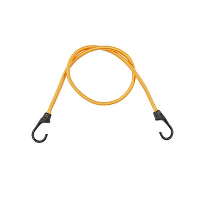 Diall Orange Bungee Cord With Hooks (Dia)10Mm (L)1M, Pack Of 2