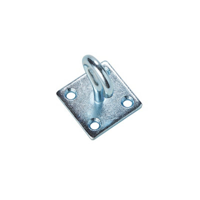 Diall Zinc-Plated Galvanised Steel Hook On Plate