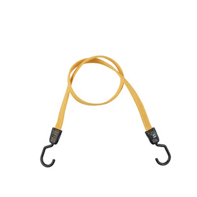 Diall Orange Bungee Cord With Hooks (L)1M, Pack Of 2
