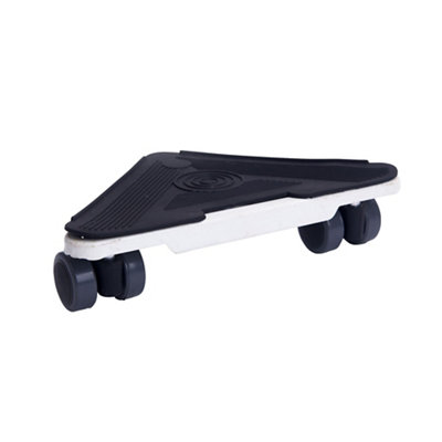 Diall Rubber Topped Corner Dolly, 250Kg Capacity - Tr04