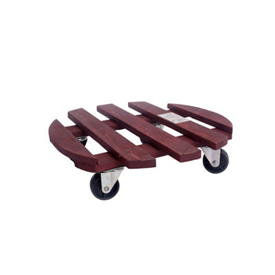 Diall Wooden Pot Mover (Max. Weight)150Kg