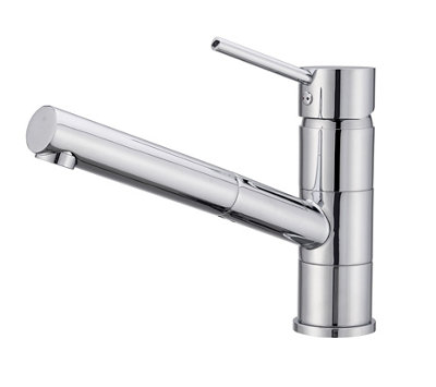 Cooke & Lewis Jonha Chrome Effect Kitchen Top Lever Tap