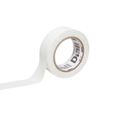 Diall White Electrical Tape (L)10M (W)19Mm