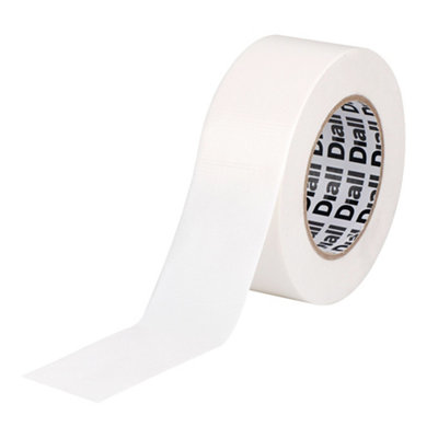 Diall White Duct Tape (L)50M (W)50Mm
