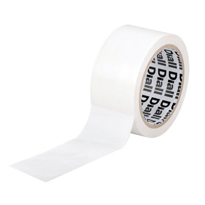 Diall White Marking Tape (L)25M (W)50Mm