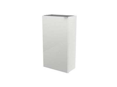 Goodhome Imandra Gloss White Freestanding Vanity Unit & Basin Set - Includes Beni Basin (W)440Mm (H)790Mm