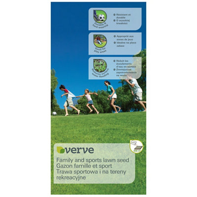 Verve Family & Sports Grass Seeds, 5Kg 200M²