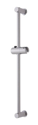 B&Q Chrome Effect Straight Shower Riser Rail