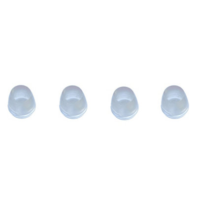 Diall Pvc Leg Tip (Dia)12Mm, Pack Of 4