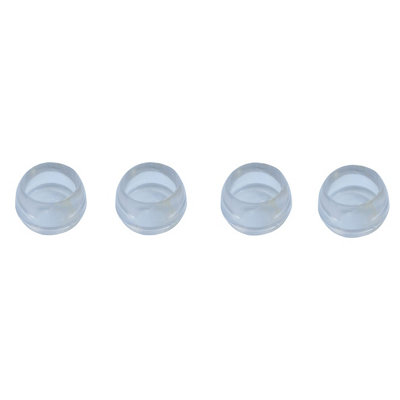 Diall Pvc Leg Tip (Dia)22Mm, Pack Of 4