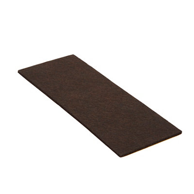 B&Q Brown Felt Protection Pad (L)215Mm (W)80Mm