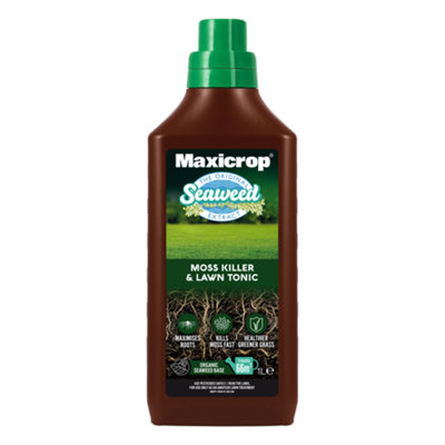 Maxicrop Concentrated Moss Killer & Lawn Tonic 1L Liquid