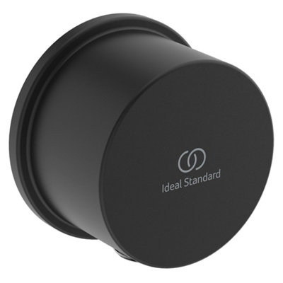Ideal Standard Idealrain Silk Black Wall Outlet