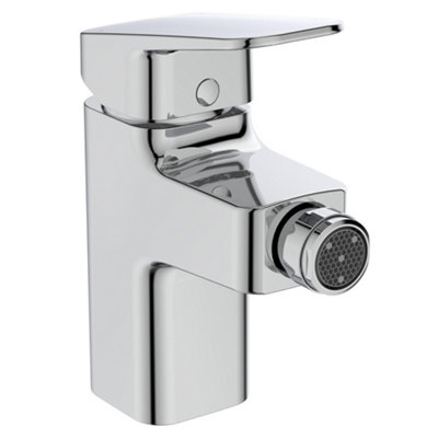 Ideal Standard Ceraplan Standard Chrome Effect Square Bidet Mono Mixer Tap