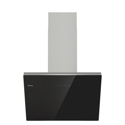 Hisense Ch6in14bxbuk Stainless Steel Chimney Cooker Hood (W)60Cm - Jet Black