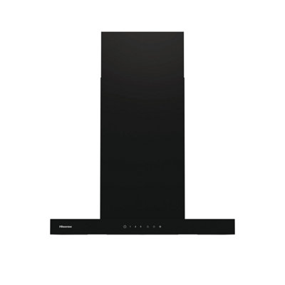 Hisense Ch6t14bbuk Steel Chimney Cooker Hood (W)60Cm - Black
