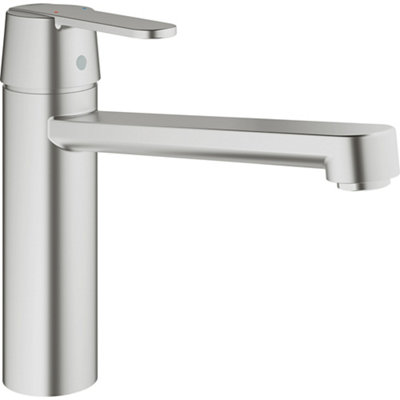 Grohe Get Stainless Steel Effect Kitchen Tap